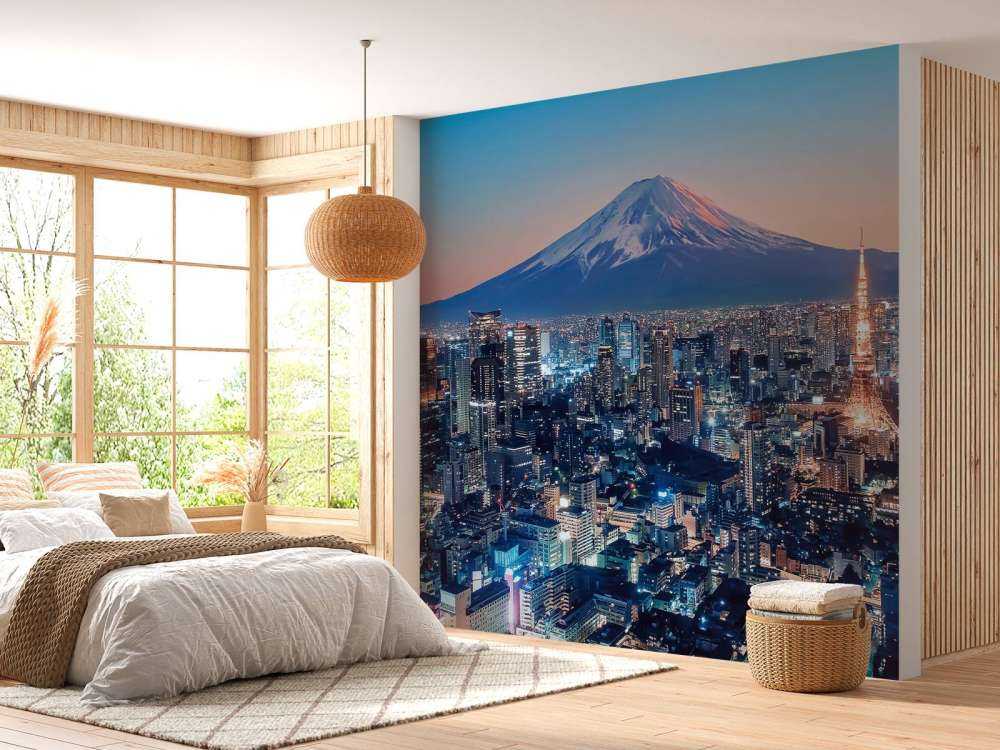 Tokyo au coucher du soleil