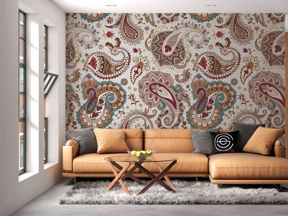 Fond de fleurs colorées