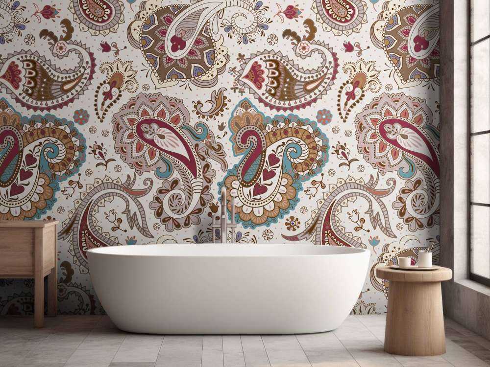 Fond de fleurs colorées