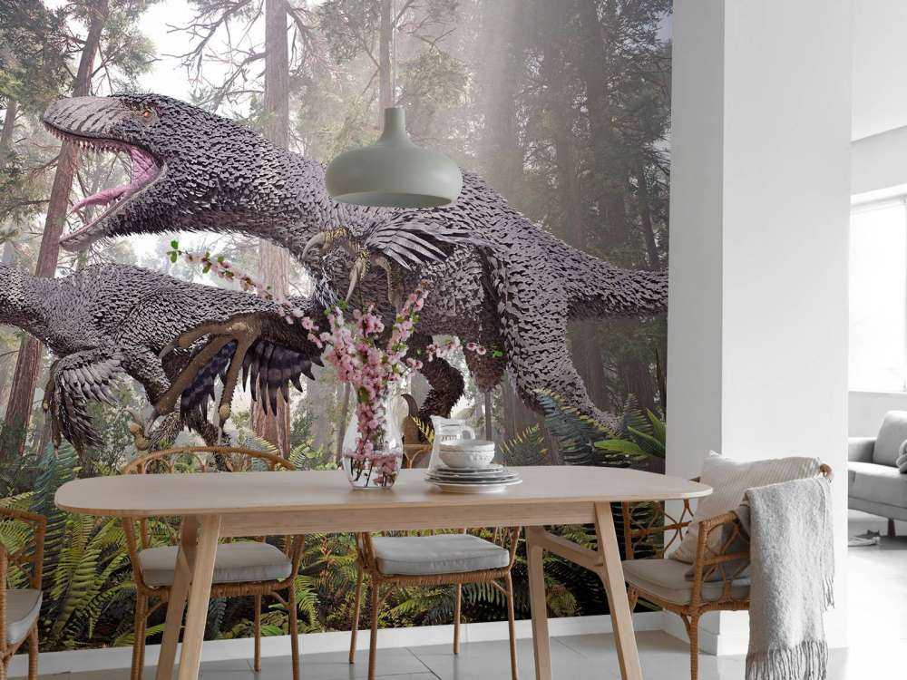 La chasse aux dinosaures