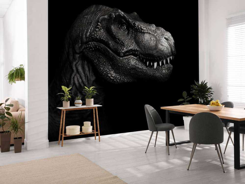 Gros plan sur un Tyrannosaurus Rex