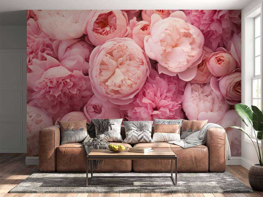 Blossom cascade floral spring pastel pink