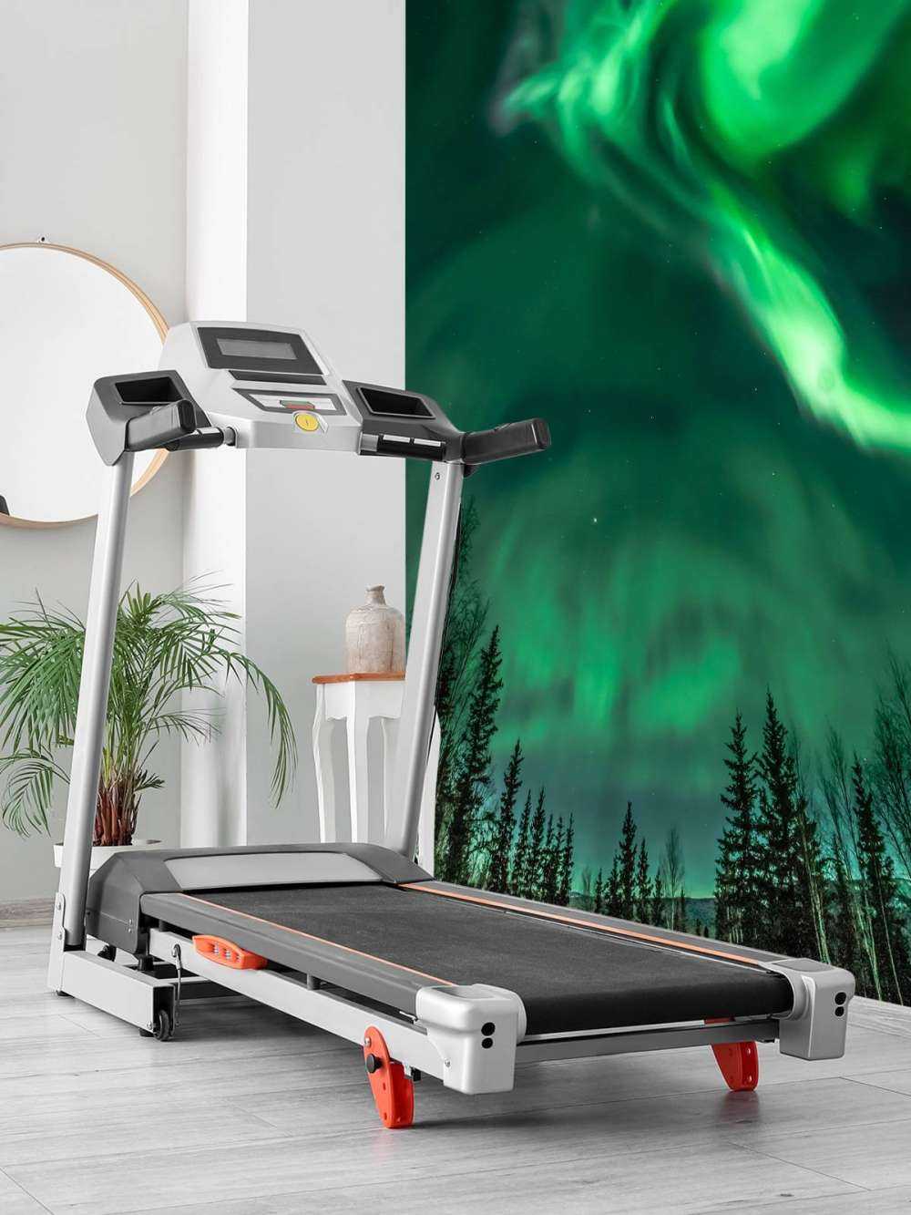 Aurore boréale en spirale