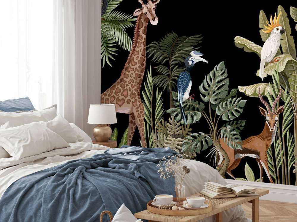 Divers animaux de la jungle