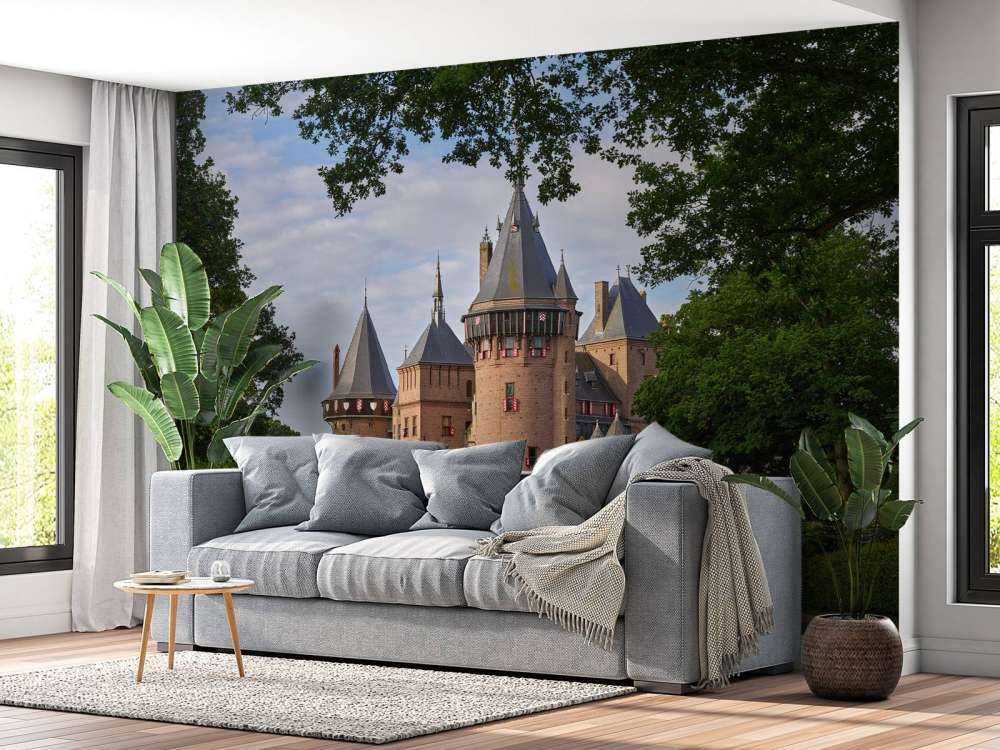 Château de Haar depuis le jardin