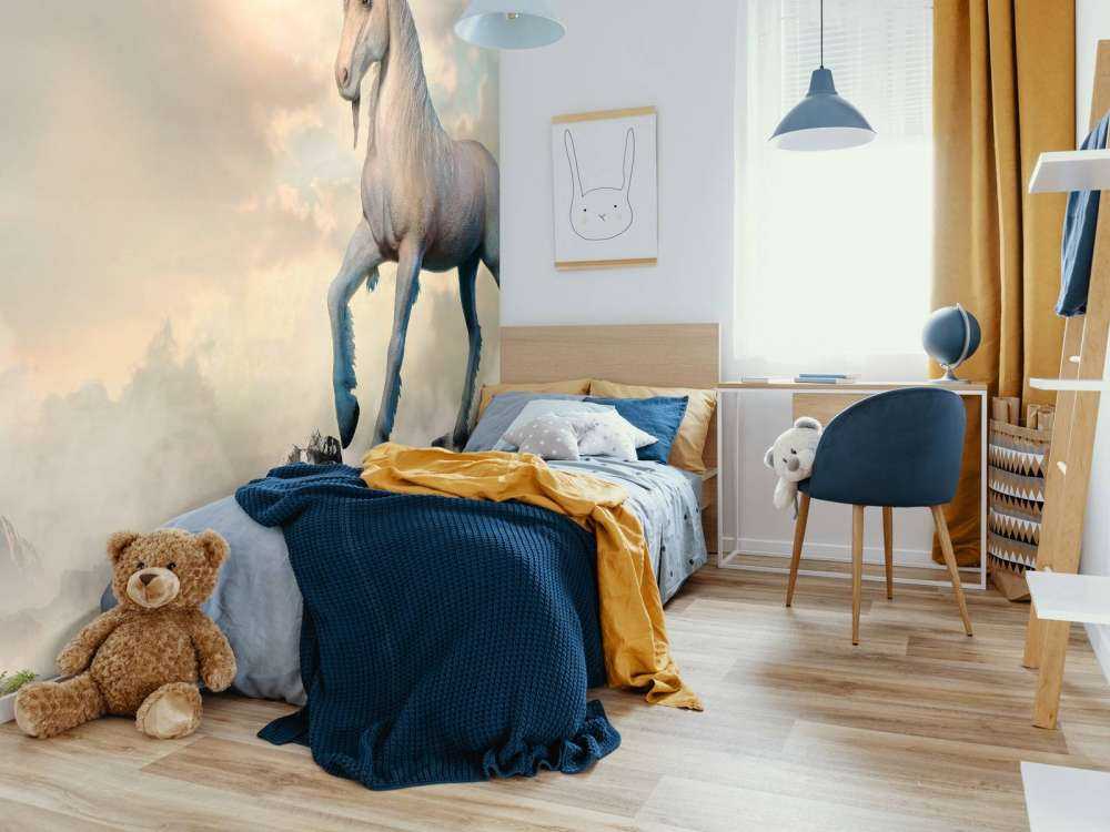 Licorne sur les rochers