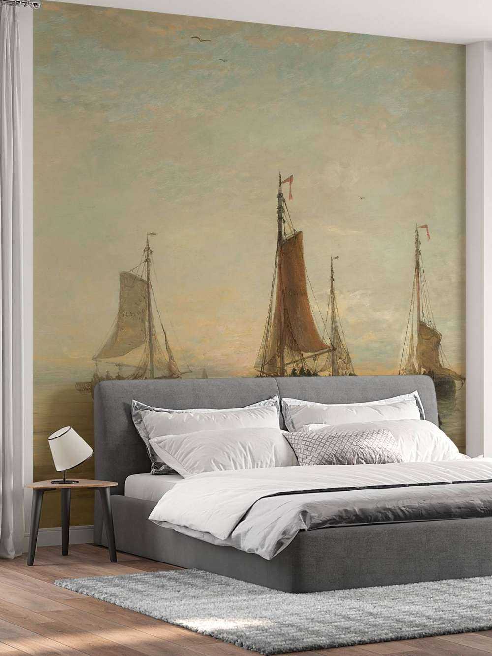 Les bombes de Scheveningen à l'ancre