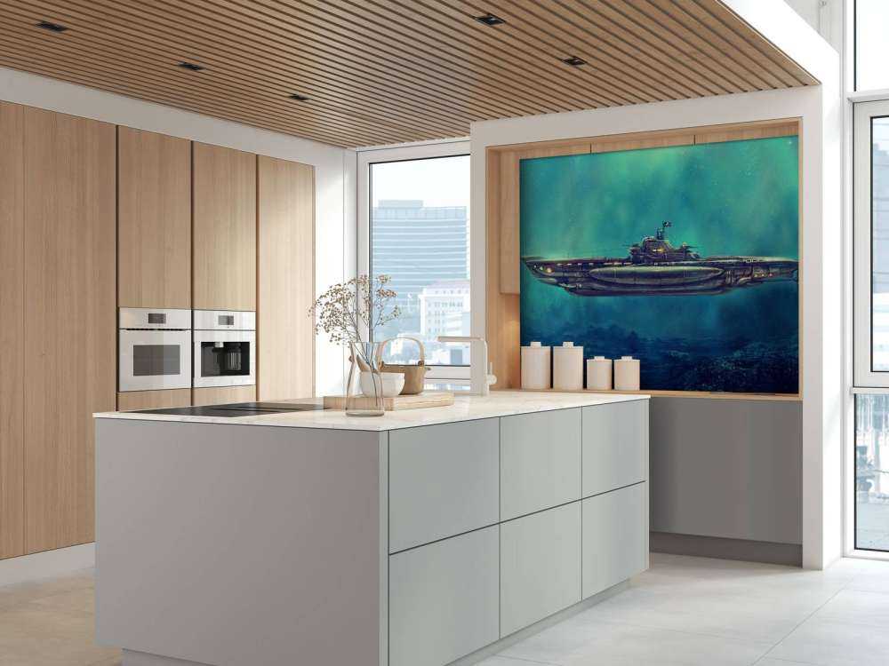 Sous-marin pirate dans le monde sous-marin