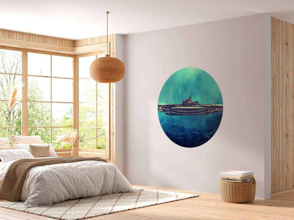 Sous-marin pirate dans le monde sous-marin