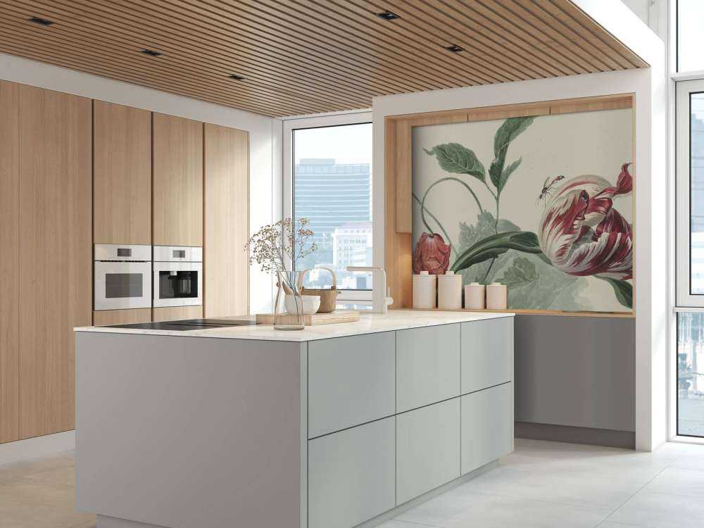 Une tulipe et un coquelicot, Willem van Leen