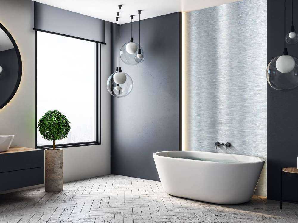 Texture aluminium brossé