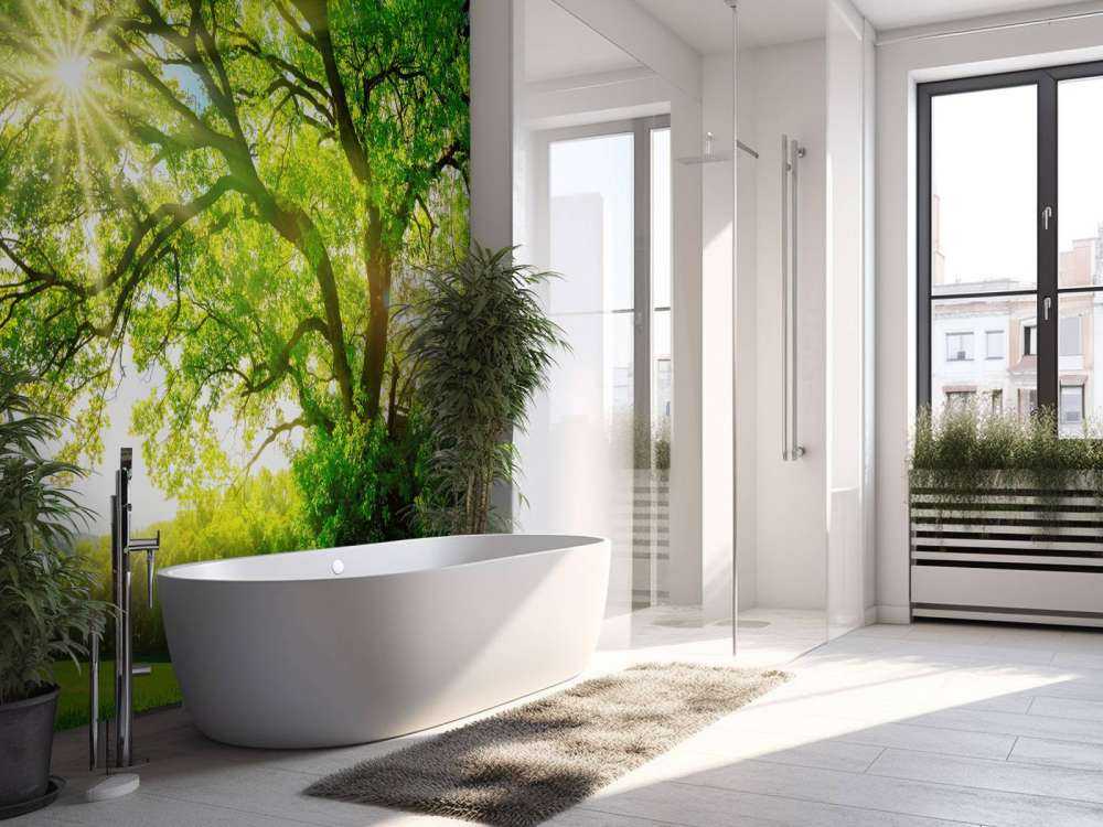 Arbre à rayons de soleil