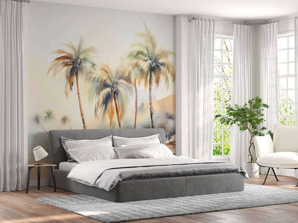Serene tropical island summer escape