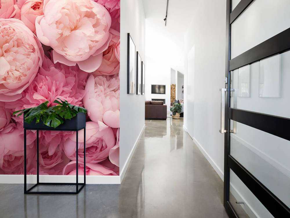 Blossom cascade floral spring pastel pink