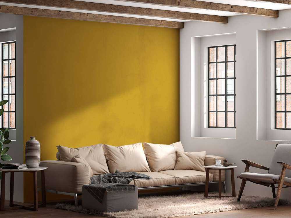 Béton brun jaune
