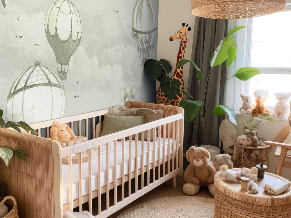 Ballons en vert d'eau