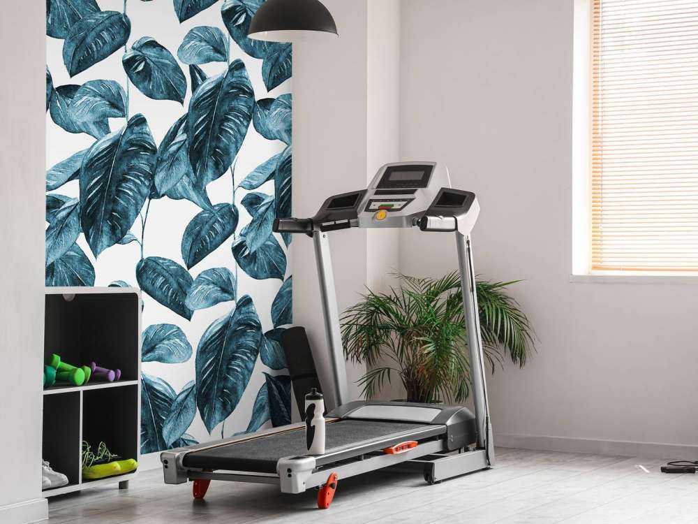 Plantes&#x20;&#xE0;&#x20;l&#x27;aquarelle&#x20;bleu&#x20;canard