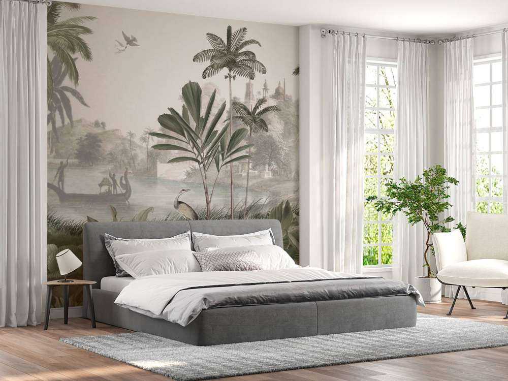 Leopard Landscape - Green