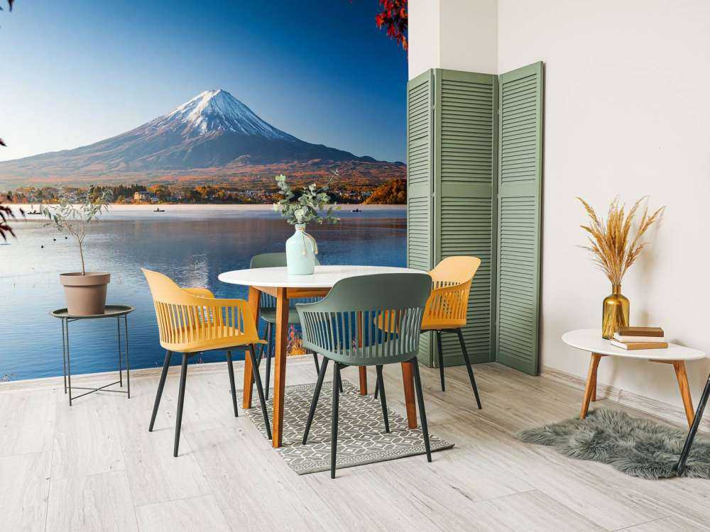 Le Mont Fuji dans l'après-midi