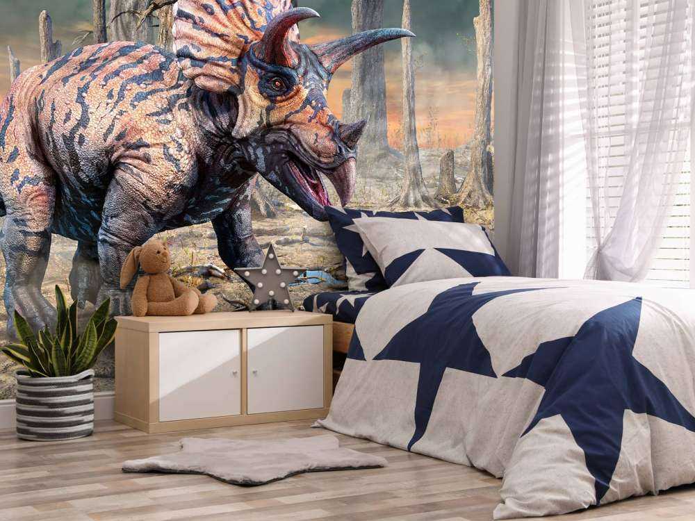 Torosaurus dans une zone déserte