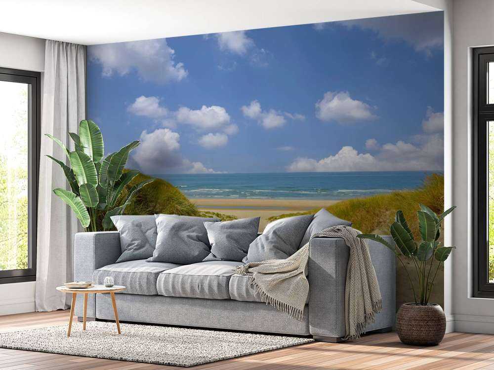 Promenade à travers les dunes