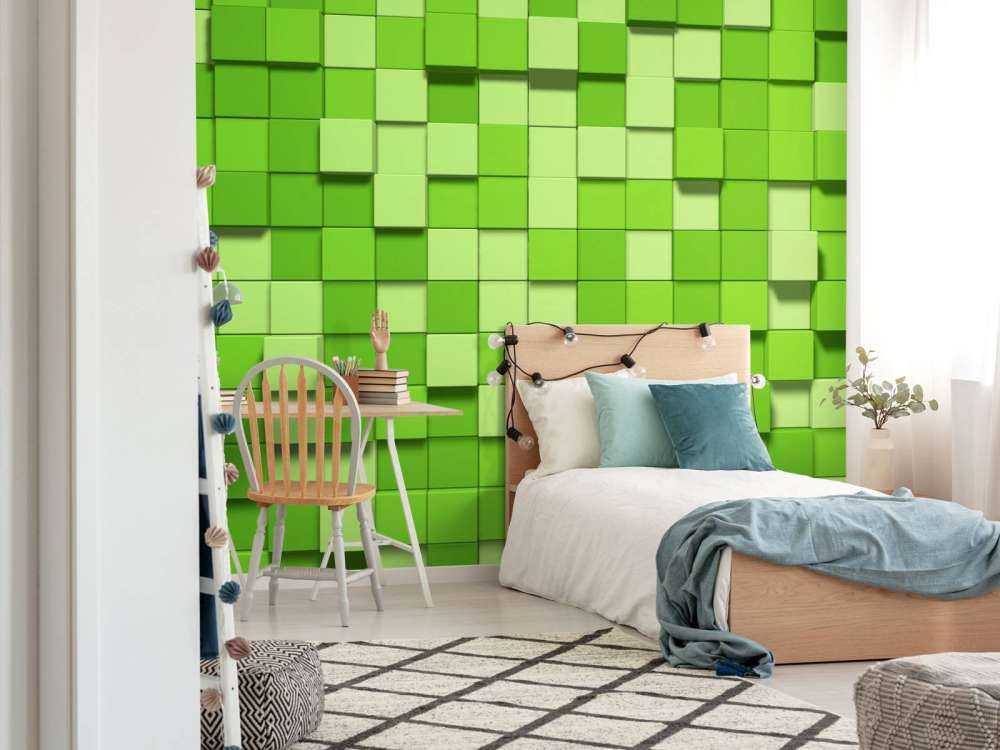 Blocs d'herbe 3D Minecraft