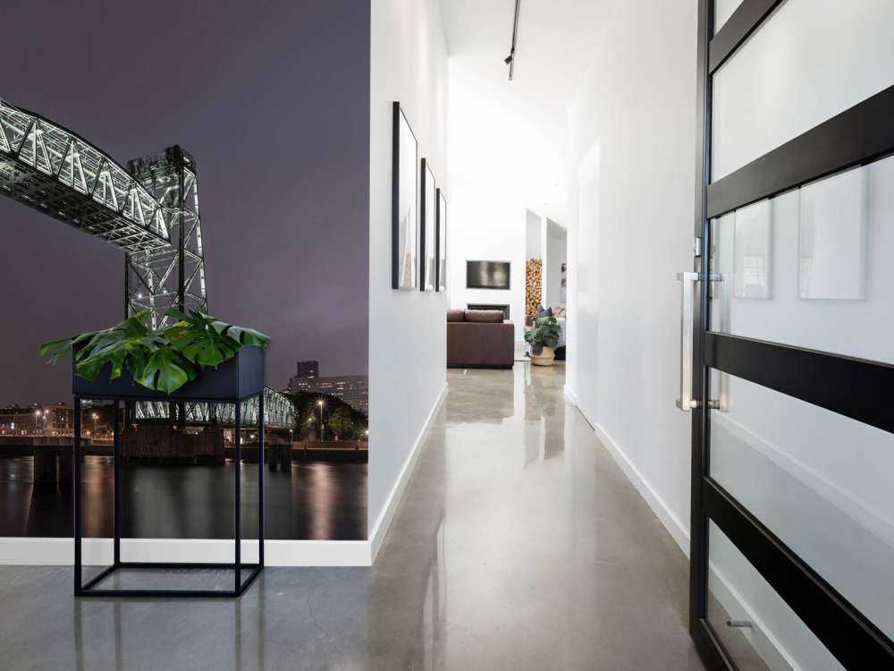 Ancien pont ferroviaire De Hef à Rotterdam en couleur 