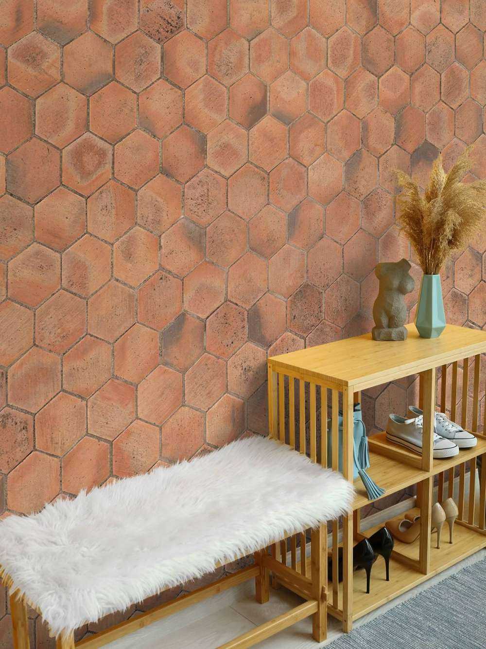 Sol en pierre non polie