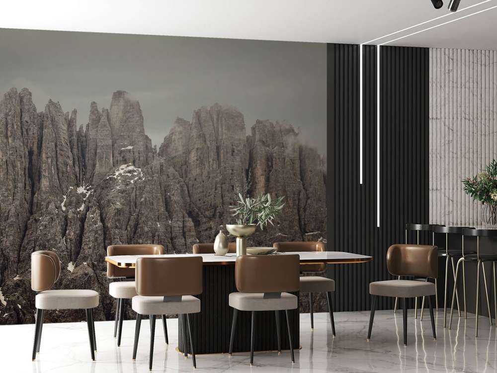 Les sommets des Dolomites