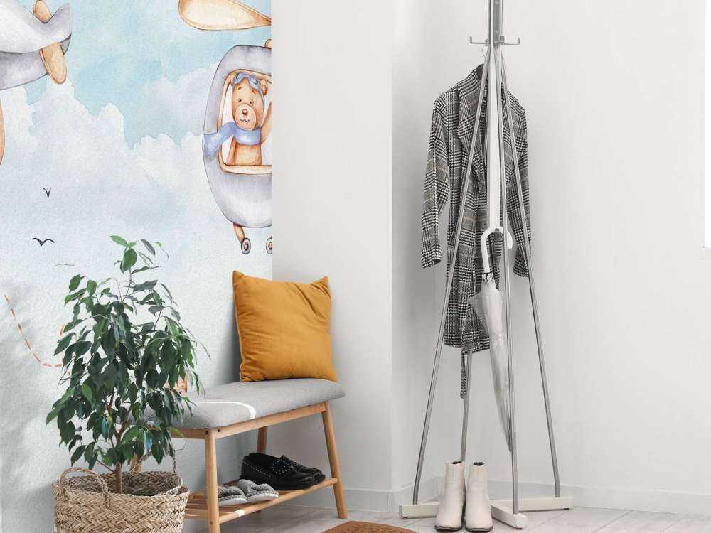 Des ours dans le ciel bleu