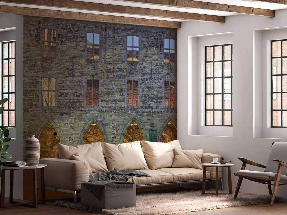 Mur de ruine
