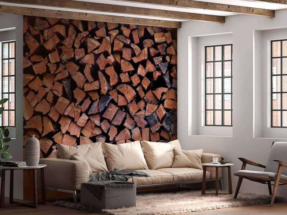 Fendre et empiler le bois