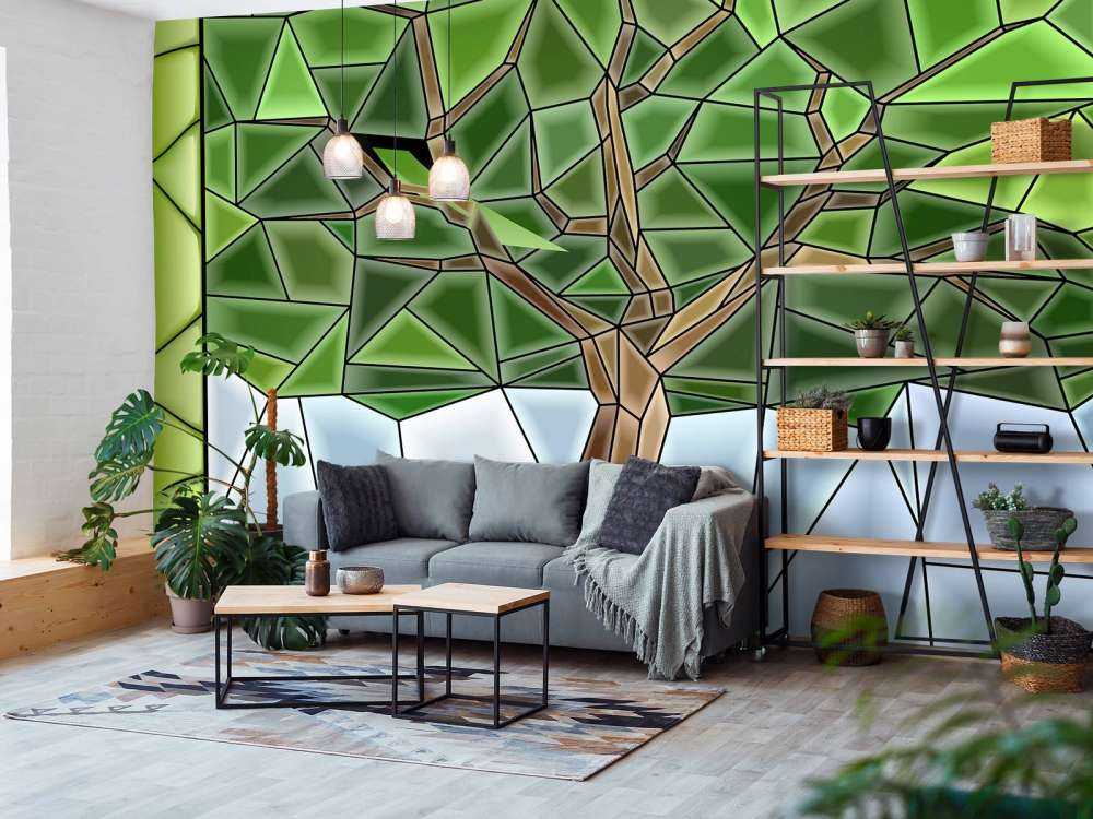 Mosaïque d'un arbre