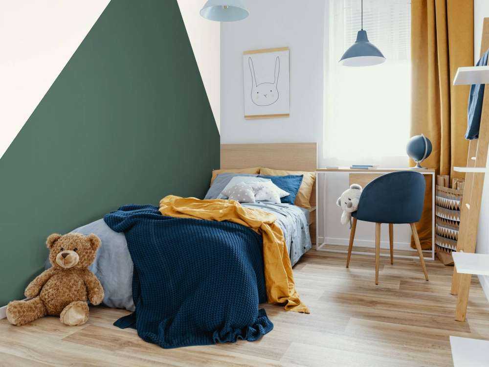 Triangle, vert foncé