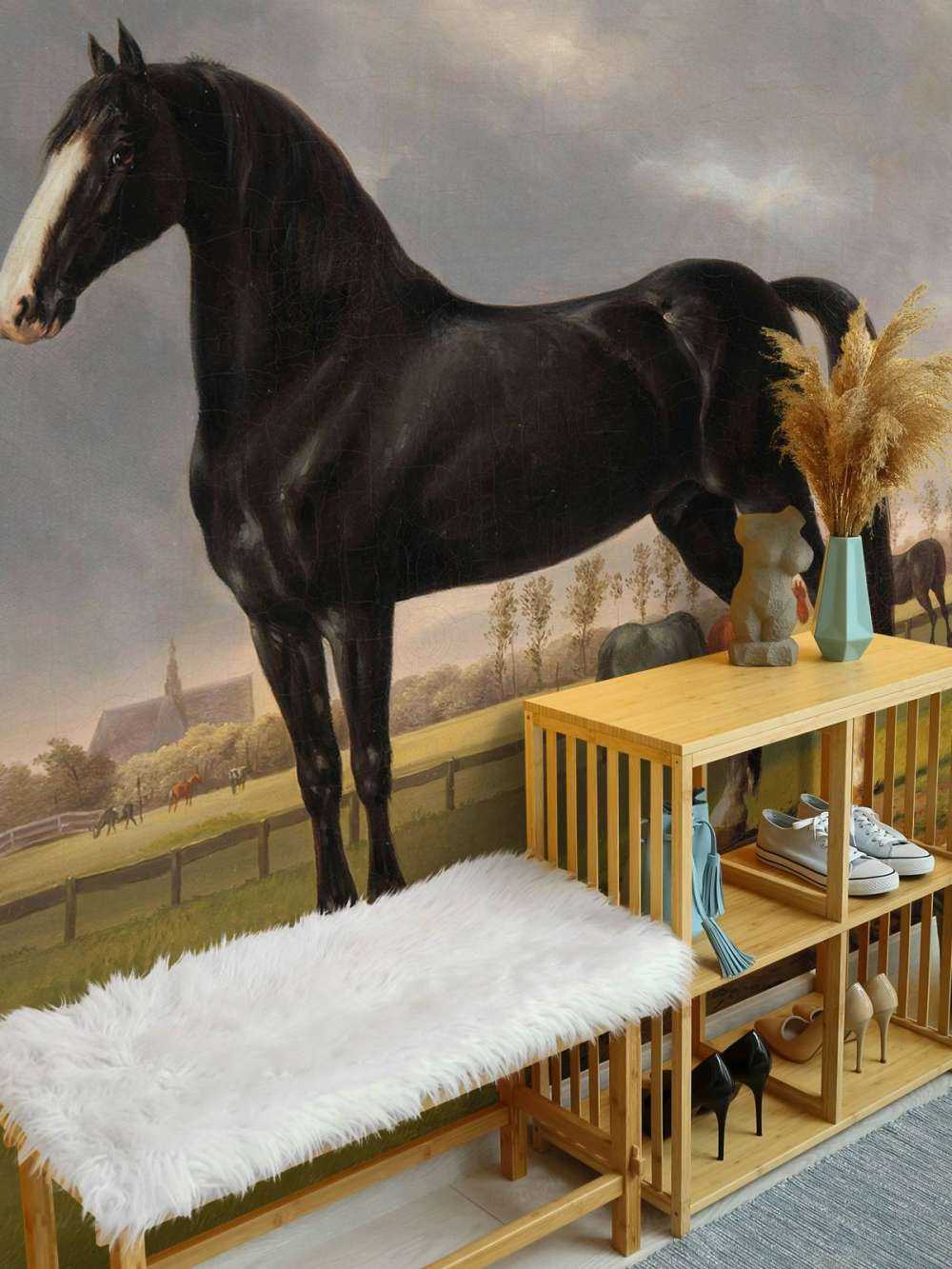 Photo fond d'écran cheval. Le bêcheur De Vlugge