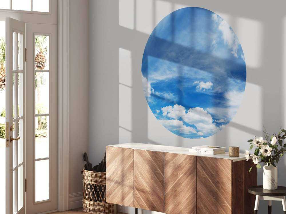 Ciel bleu avec des nuages