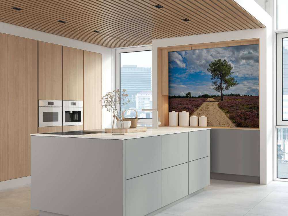 Un arbre dans la bruyère