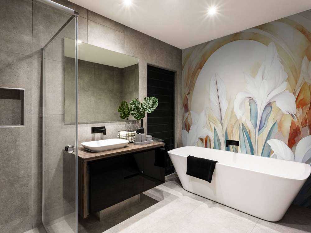 Iris au lever du soleil bleu