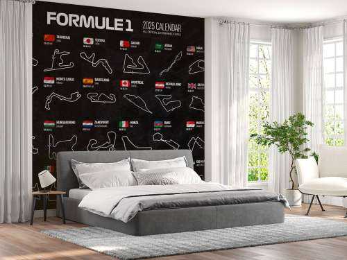 Formule 1 2025 - Carte des données