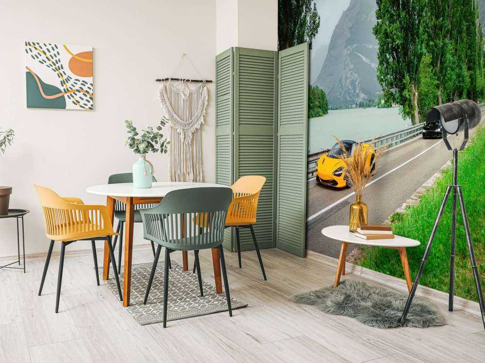 Rit à travers les Alpes le long du lac