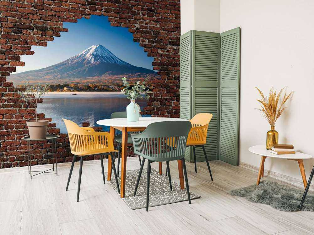 Vue sur le mont Fuji