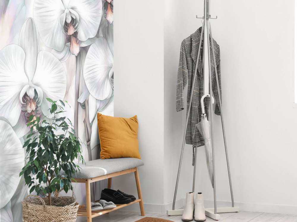 Paradise des Orchidées Vert Foncé