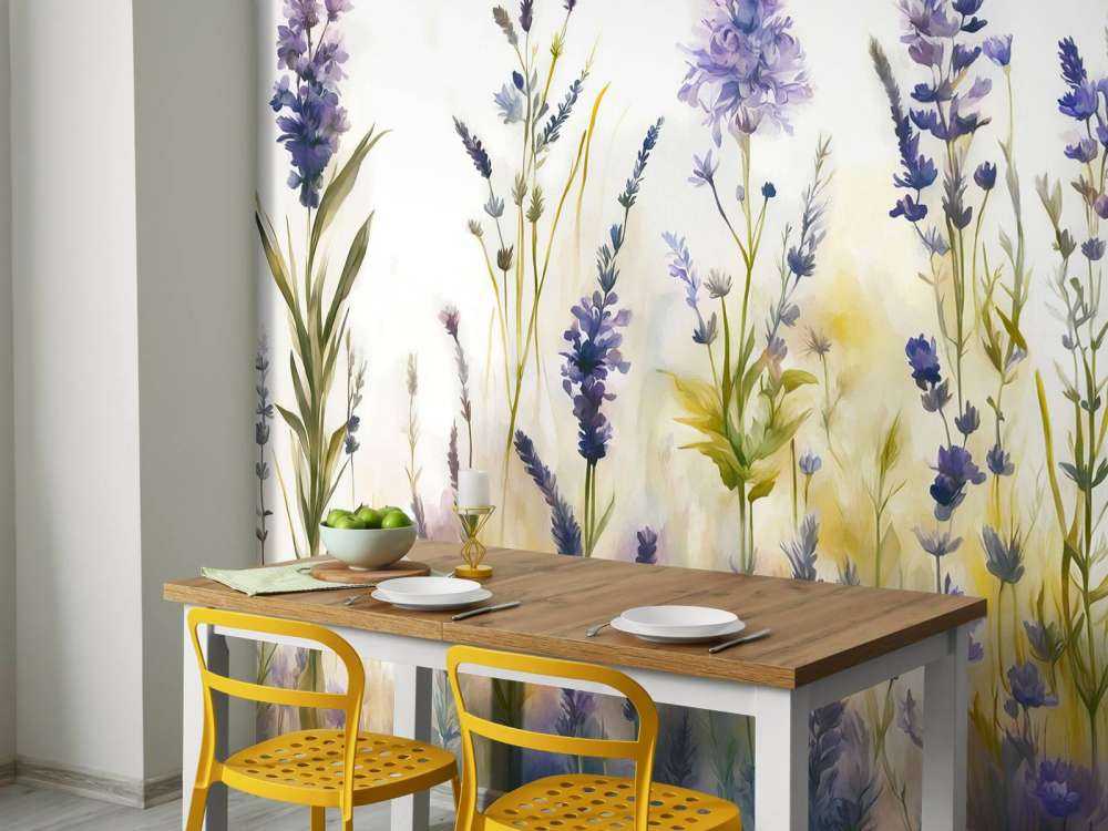 Lavande Clair Seamless Pastel