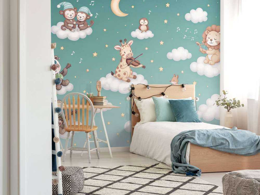 Concert d'oiseaux dans les nuages - essence