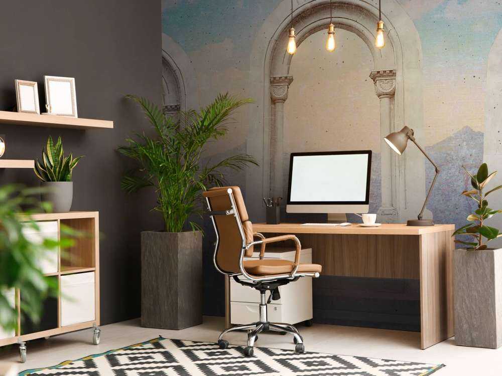 Arcs classiques vers le ciel pastel