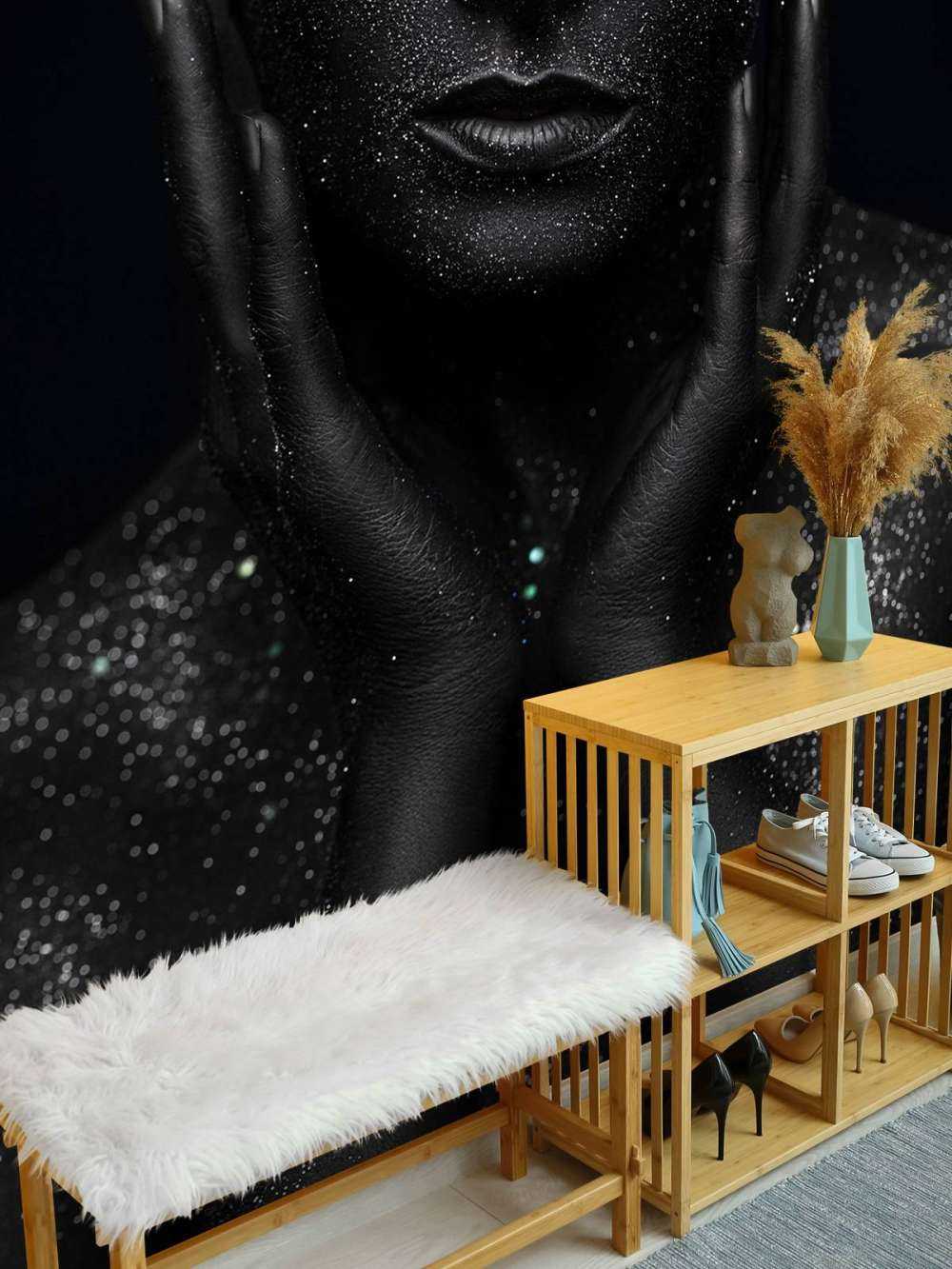 Femme aux paillettes