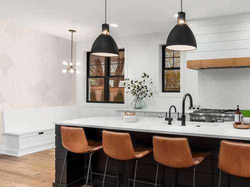 Arches et courbes Boho - beige neutre