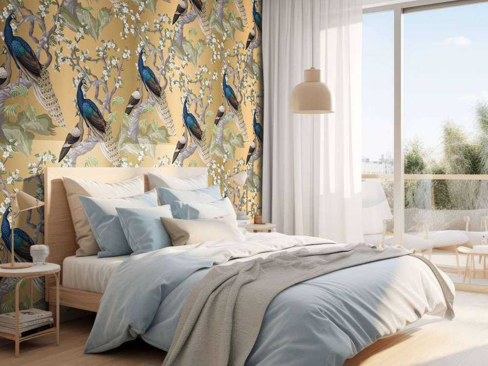 Chuchotements de Paon dans l'Oasis