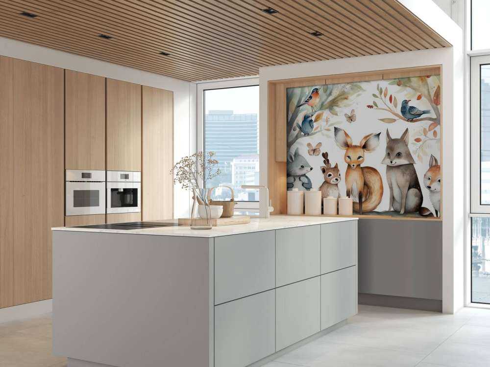 Ensemble d'aquarelles Woodland Narrative