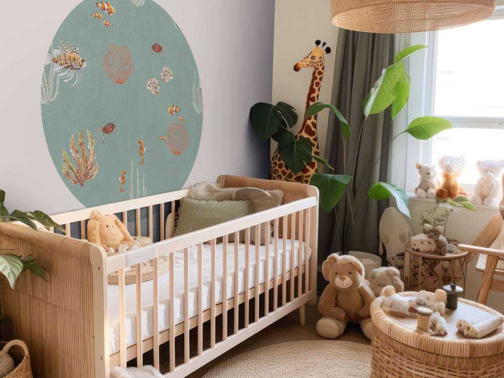 Coral Garden - Blue - 120